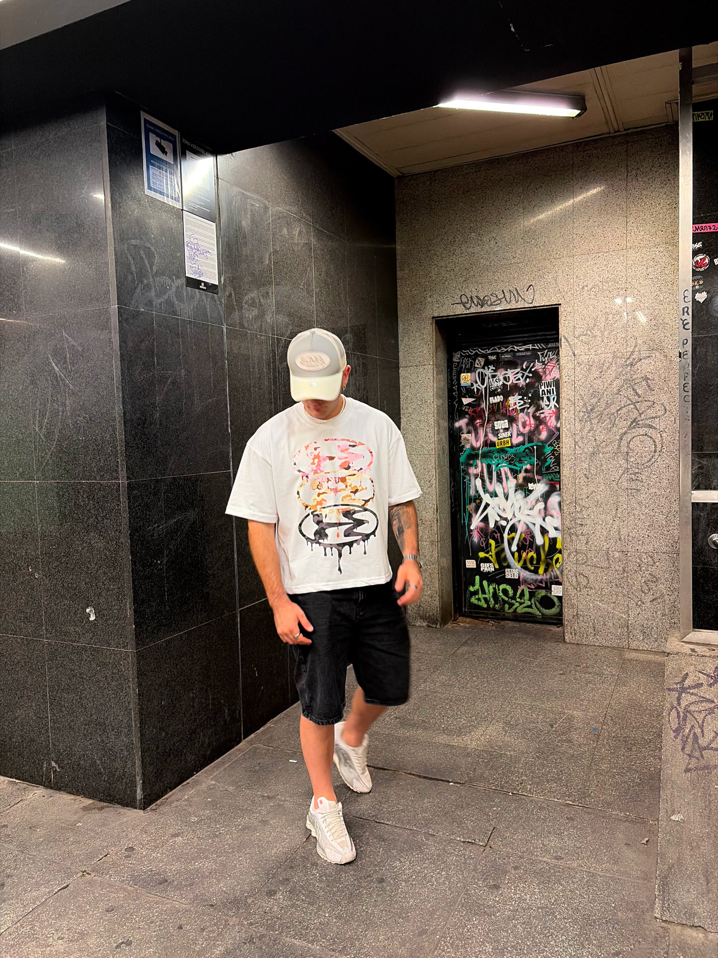 Boxy White Tee Summer Club