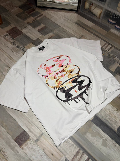 Boxy White Tee Summer Club