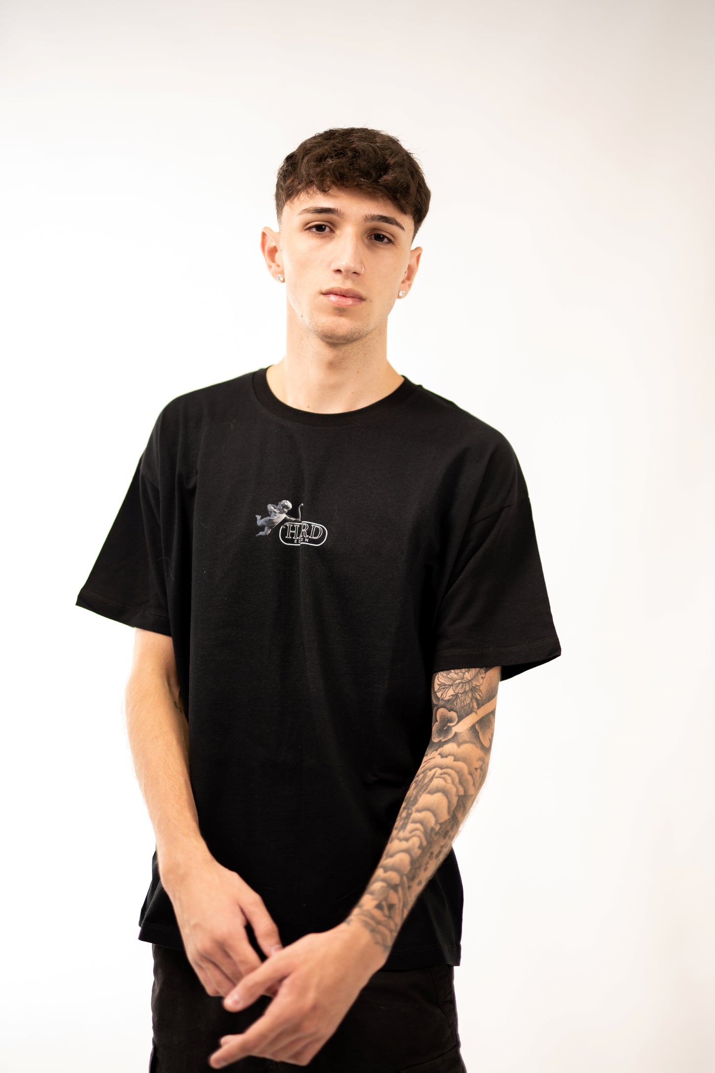 GUARDIAN ANGEL TEE BLACK