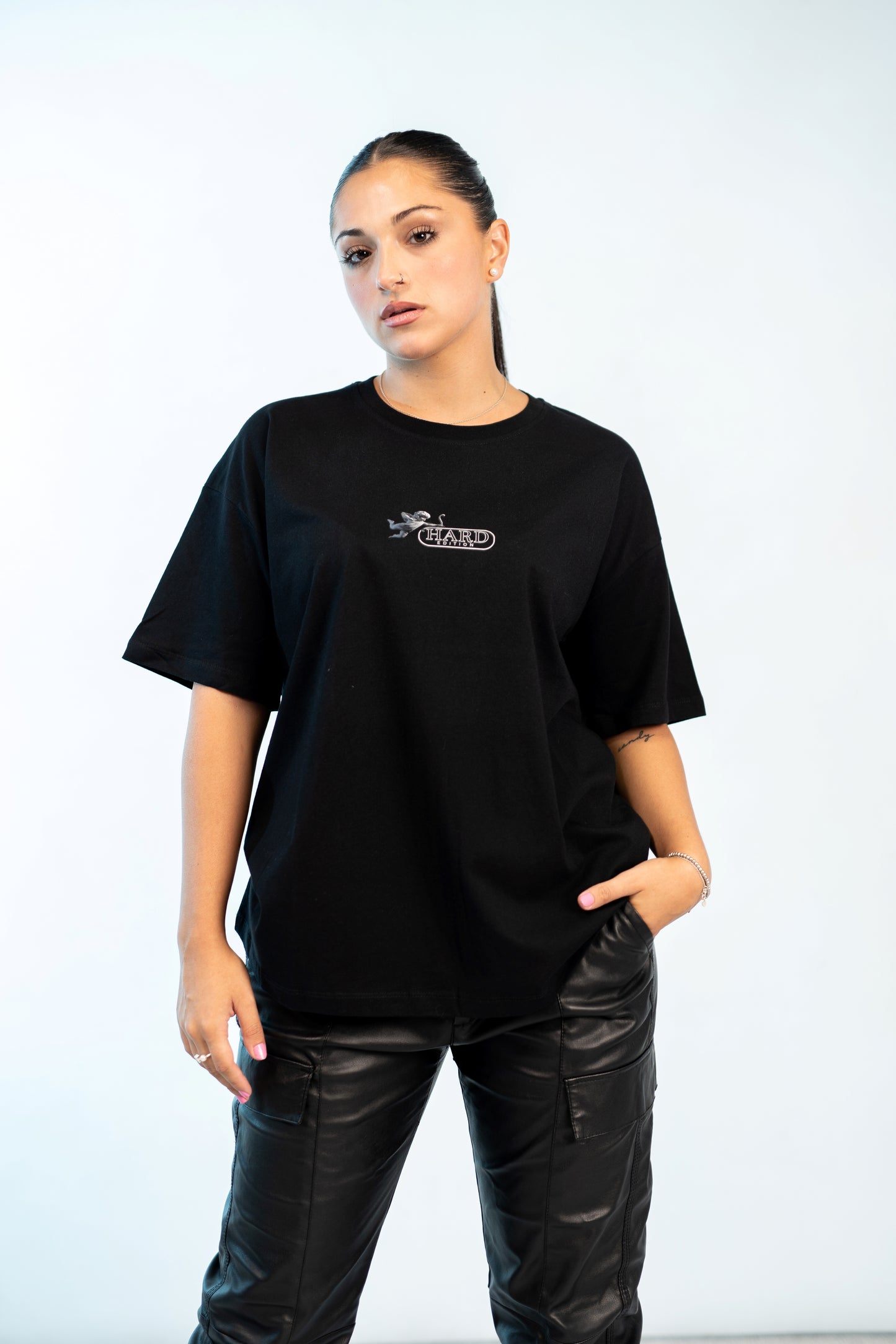 GUARDIAN ANGEL TEE BLACK